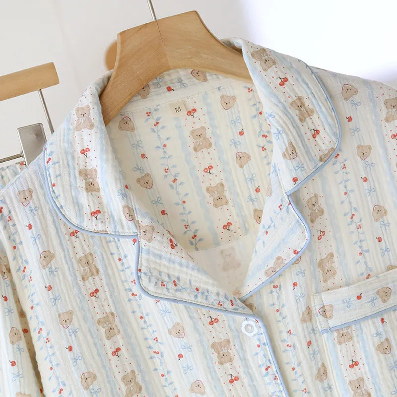 Bearly - 100% Muslin Cotton Pajama