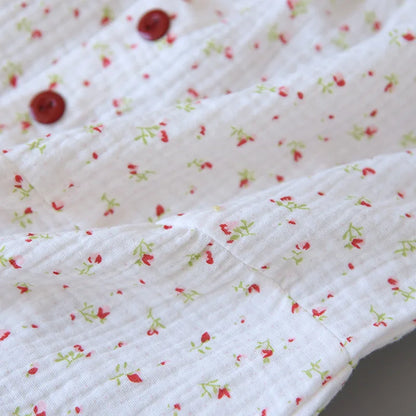 Cherry Bloom - 100% Muslin Cotton Pajama