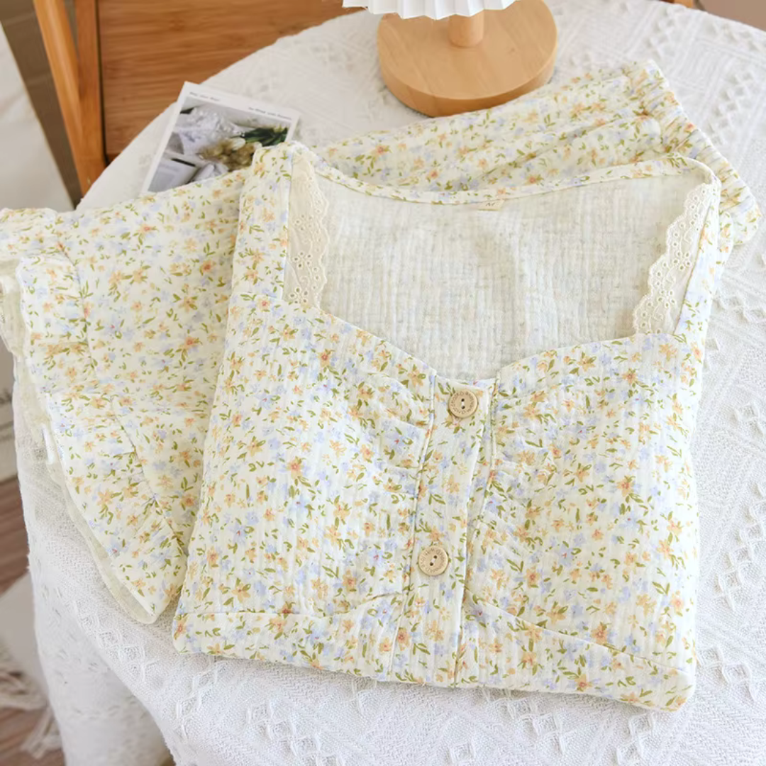 Blossom - 100% Muslin Cotton Pajama
